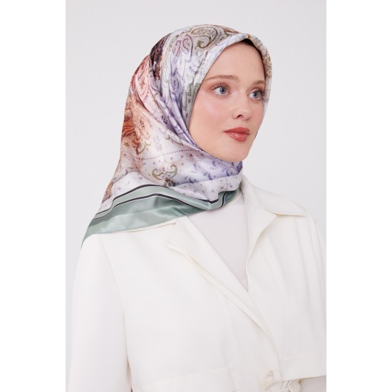 BONJELA PATTERNED CRYSTAL SCARF