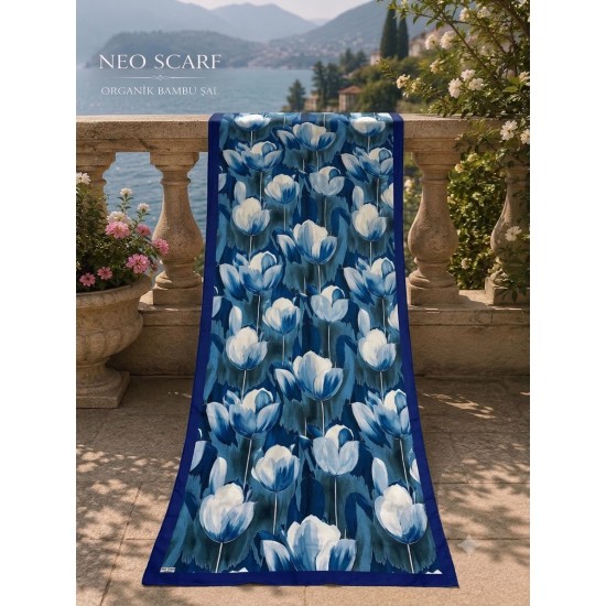 NOE SCARF DESENLİ BAMBU KRAŞ ŞAL MİX PAKET