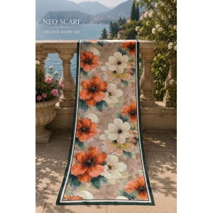 NOE SCARF DESENLİ BAMBU KRAŞ ŞAL MİX PAKET