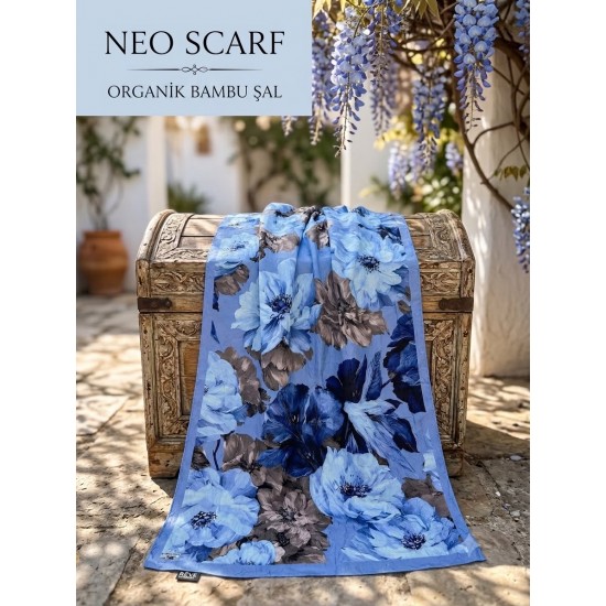NOE SCARF DESENLİ BAMBU KRAŞ ŞAL MİX PAKET