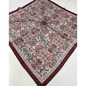 EYFEL ETNİK DESEN 120 x 120 SOFT EŞARP (12 Lİ MİX PAKET)