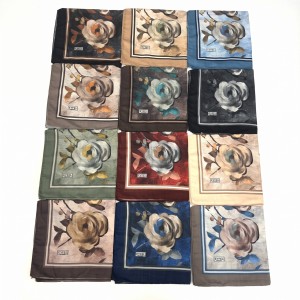 EYFEL ETNİK DESEN 120 x 120 SOFT EŞARP (12 Lİ MİX PAKET)