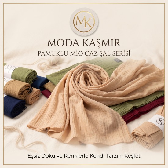 MODAKAŞMİR DÜZ MİO CAZ ŞAL