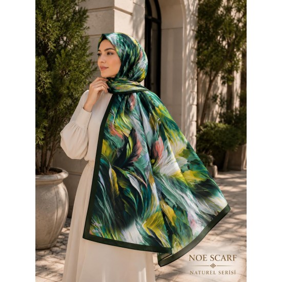 NOE SCARF PATTERNED ALURA SHAWL