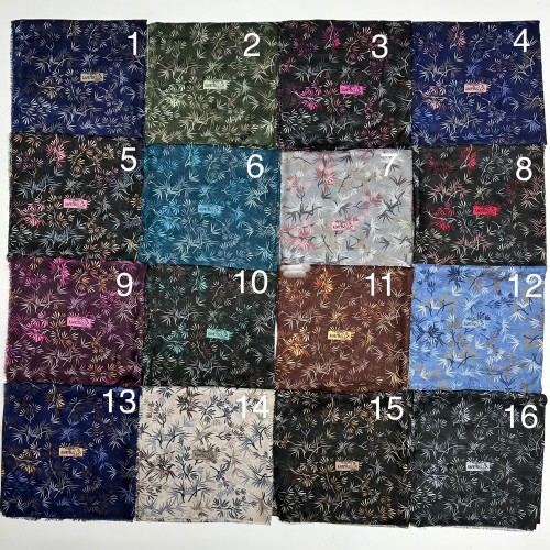 NURBELLA DAL DESEN ÇEKME KOTON EŞARP (16 LI MİX PAKET)